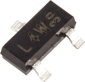 BC860B,215, BC860B,215 PNP Transistor, -100 mA, -45 V, 3-Pin SOT-23