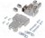 MHTRI-9-M-K, Корпус: для разъемов D-Sub, D-Sub 9pin, D-Sub HD 15pin, UNC4-40 MHTRI-9-M-K, Корпус: для разъемов D-Sub, D-Sub 9pin, D-Sub HD 15pin, UNC4-40