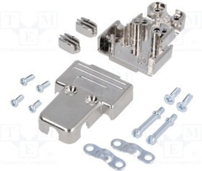 MHTRI-9-M-K, Корпус: для разъемов D-Sub, D-Sub 9pin, D-Sub HD 15pin, UNC4-40 MHTRI-9-M-K, Корпус: для разъемов D-Sub, D-Sub 9pin, D-Sub HD 15pin, UNC4-40