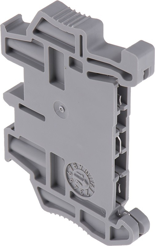 3032350, CLIPFIX 35-5 V0 Series End Stop for Use with DIN Rail NS 35/15, DIN Rail NS 35/7.5, FBS5, FBS6, KLM2