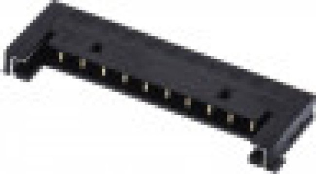 5040501091, Conn Shrouded Header (4 Sides) HDR 10 POS 1.5mm Solder RA Side Entry SMD Pico-Lock T/R