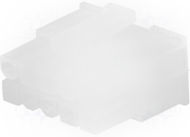 39012100, Корпус разъема, с язычком, UL 94V-2, Серия Mini-Fit Jr., Гнездо, 10 вывод(-ов), 4.2 мм