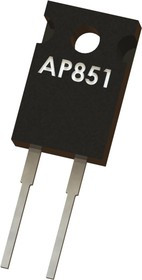 AP851 470R J 100PPM, Резистор в сквозное отверстие, 470 Ом, AP851 Series, 50 Вт, ± 5%, TO-220, 420 В