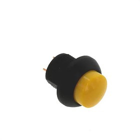 PB6B2HS5M4CAL00, Pushbutton Switches PB OFF/ON HC Yellow M4 Term. IP68
