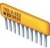 4608X-101-391LF, Res Thick Film NET 390 Ohm 2% 1W ±100ppm/°C BUS Conformal Coated 8-Pin SIP Pin Thru