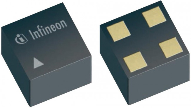 BGA123L4E6327XTSA1 , RF Amplifier Low Noise, 18.2 dB 1615 MHz, 4-Pin TSLP-4-11