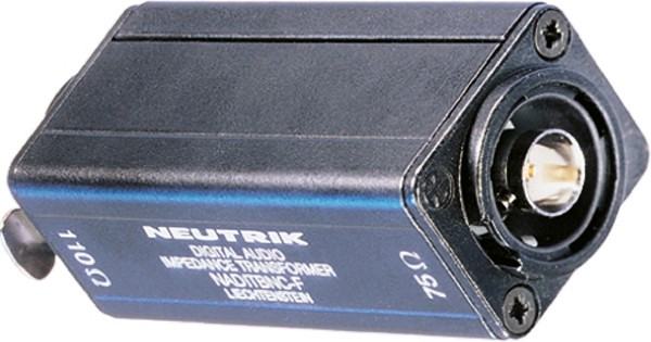 NTR-NADITBNC-M, СОЕДИНИТЕЛЬ AES/EBU папа XLR/BNC