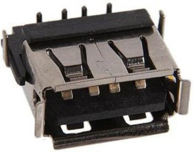 (USB-053) разъем USB на плату