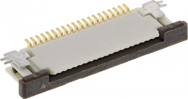 52746-2071, FFC / FPC разъем, ZIF, 0.5 мм, 20 контакт(-ов), Гнездо, Easy-On 52746 Series, Поверхностный Монтаж