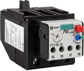 Реле тепловое РТЭ 50-70 50-63А EKF AVERES rel-50-70-50-63-av