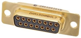 340100101B DAM15SNMBOL3, D-Sub Standard Connectors