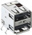 2410 09, USB STACKED SOCKET, 2.0 TYP A, 4 X 2 POS
