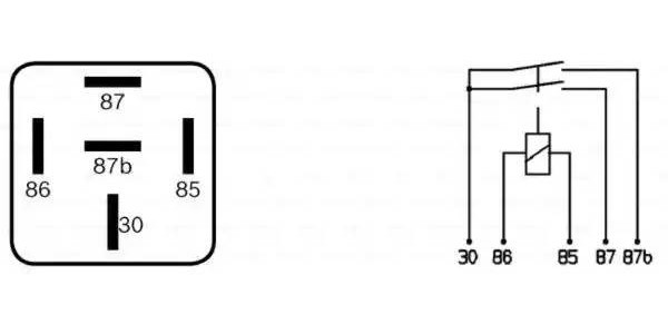 0332015001, Реле FORD BOSCH