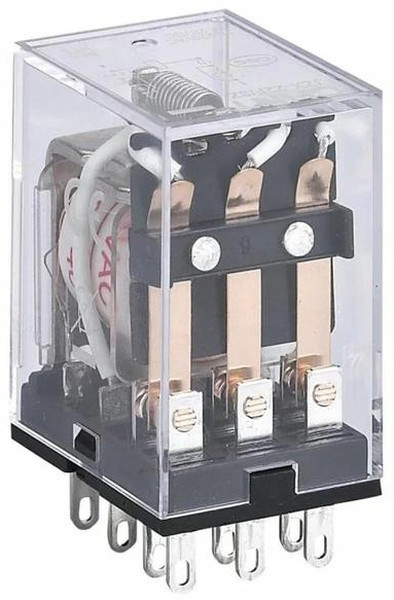 Реле промежуточное JZX-22F(D) 4 конт. с инд. LED 3А 24В DC CHINT 285385