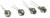 676-2211-110F, LED Panel Mount Indicators 6mm HGREEN PMI 2 VDC