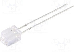 OSR5PA7NE1B-12V, LED; rectangular; 5x5x7mm; red; 500?750mcd; 140°; Front: flat; 10mA OSR5PA7NE1B-12V, LED; rectangular; 5x5x7mm; red; 500?750mcd; 140°; Front: flat; 10mA