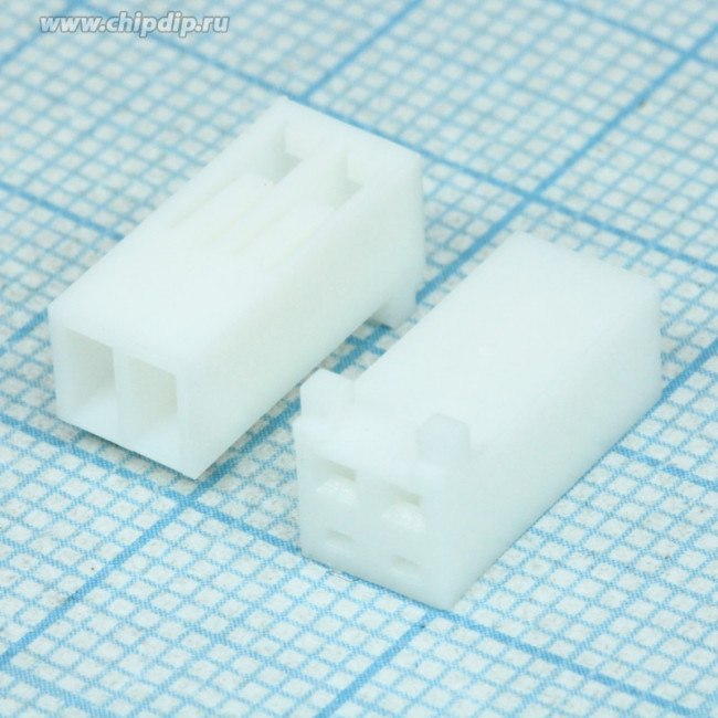 1375820-2, Корпус разъема CST-100 II гнездо 2.54 мм