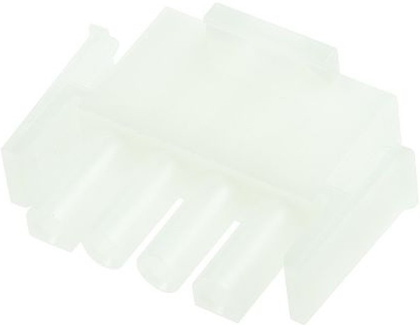 1-480702, Universal MATE-N-LOK Male Connector Housing, 6.35mm Pitch, 4 Way, 1 Row 1-480702, Universal MATE-N-LOK Male Connector Housing, 6.35mm Pitch, 4 Way, 1 Row