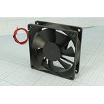 Вентилятор постоянного тока 24 Вольта, 80x80x25мм, подшипник скольжения, 3000об/мин, ВН042S вент 80x
