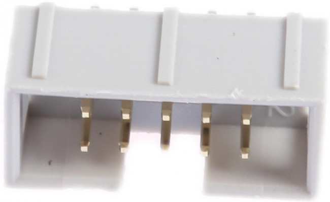 10-Way IDC Connector Plug for Through Hole Mount, 2-Row 10-Way IDC Connector Plug for Through Hole Mount, 2-Row