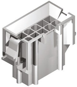 15-06-0085, Mini-Fit BMI Male Connector Housing, 4.2mm Pitch, 8 Way, 2 Row