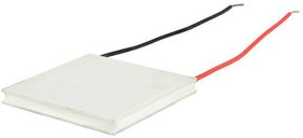 CP455535H, Single-Stage Peltier Module, 50 x 50 x 5.35 mm, 4.5 A Input with Leads CP455535H, Single-Stage Peltier Module, 50 x 50 x 5.35 mm, 4.5 A Input with Leads