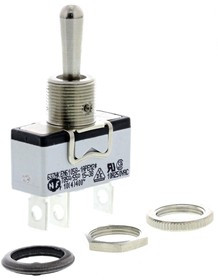 637H/2K, Toggle Switches Toggle Switch MOM-OFF-MOM, Single