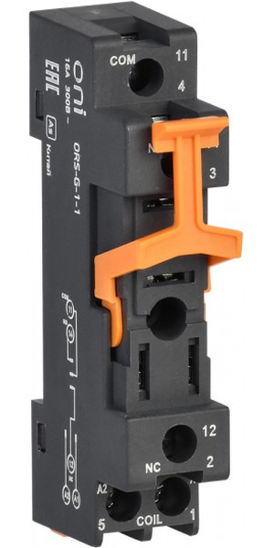 ORS-G-1-1-G, Розетка ORS-G-1-1 для реле OGR-1 1C ONI