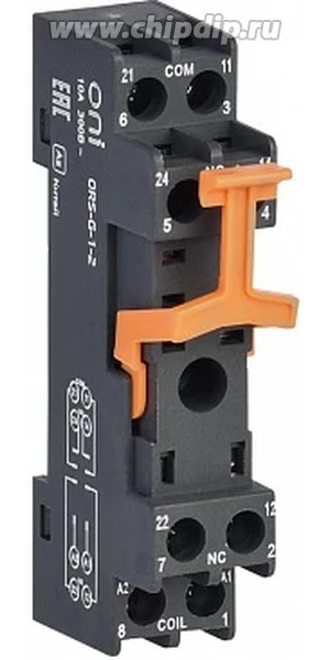 ORS-G-1-1-G, Розетка ORS-G-1-1 для реле OGR-1 1C ONI