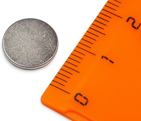 Неодимовый магнит диск 12х1.5 мм