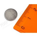 Неодимовый магнит диск 12х1.5 мм