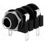 ACJM-MHS, Телефонный аудио разъем, Mono, 6.35mm, 2 контакт(-ов), Гнездо, Монтаж в Панель ACJM-MHS, Телефонный аудио разъем, Mono, 6.35mm, 2 контакт(-ов), Гнездо, Монтаж в Панель