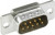 FDE-9PTI2/1-LF, FD 9 Way Panel Mount D-sub Connector Plug, 2.76mm Pitch FDE-9PTI2/1-LF, FD 9 Way Panel Mount D-sub Connector Plug, 2.76mm Pitch