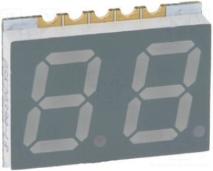 OSK2039A-LR, Дисплей: LED, 7-сегментный, 10мм, 0,39", II.зн: 2, красный, 4-15мкд OSK2039A-LR, Дисплей: LED, 7-сегментный, 10мм, 0,39", II.зн: 2, красный, 4-15мкд