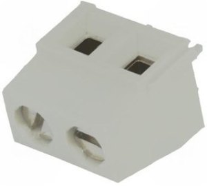 1546216-2, Fixed Terminal Blocks T-BLK 0500 02P S/E GRY 30-16