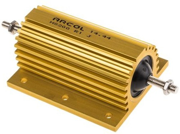 HS200 1R J, Wirewound Resistor 200W, 1Ohm, 5%