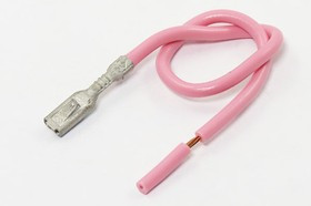 Клемма вилка, 2,8x0,5, 1L110 латунь луженая, защелка