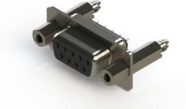 628-009-220-047, D-Sub Standard Connectors 9P DSUB VERT FEMALE PCB MOUNT