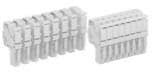 CDK4-8, DIN Rail Terminal Blocks Aut SNK Pluggable