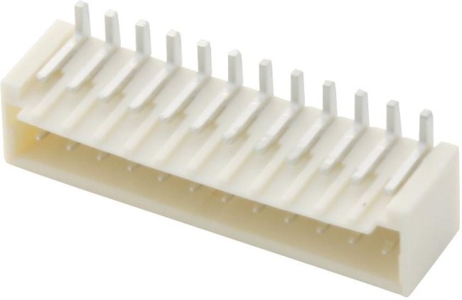 87437-1443, Headers &amp; Wire Housings 14 CKT 1.5mm HDR. Vert. SMT