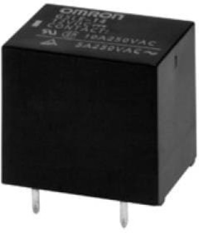 G5LE1ADC5, Power Relay 5VDC 8DC/10AAC SPST-NO(22.5x16.5x19)mm THT
