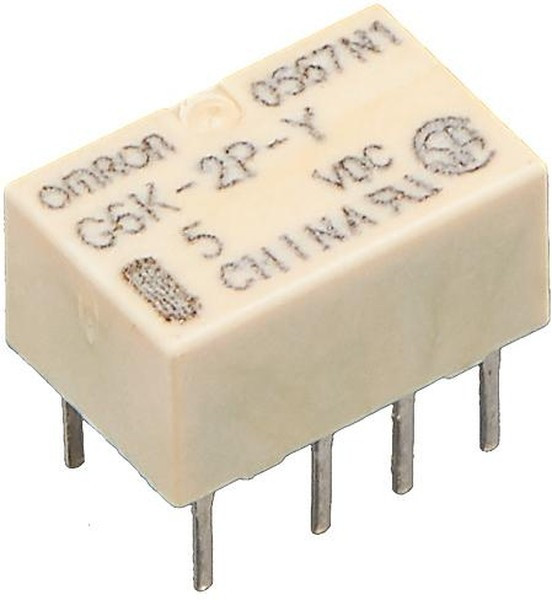 G6K-2P-Y DC5, Реле электромагнитное, субминиатюрное, DPDT, Uкат