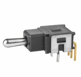 A13JH, Toggle Switches ON-OFF-ON SPDT R/A TOGGLE