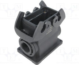 19430100737, Корпус: для прямоугольных разъемов; Han Eco B; размер 10B; M32