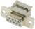 09663186500, Разъем D Sub, DB25, Standard, Гнездо, 25 контакт(-ов), DB, IDC / IDT