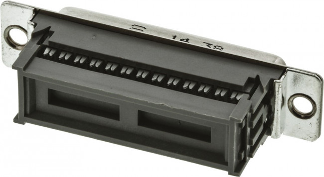 09663186500, Разъем D Sub, DB25, Standard, Гнездо, 25 контакт(-ов), DB, IDC / IDT