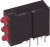 570-0100-111F, 570-0100-111F, Red Right Angle PCB LED Indicator, 3 LEDs, Through Hole 2.5 V 570-0100-111F, 570-0100-111F, Red Right Angle PCB LED Indicator, 3 LEDs, Through Hole 2.5 V
