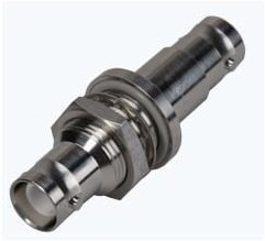 34_SHV-50-0-1/133_NE, RF Adapters - In Series SHV jack(f) to SHV jack(f) bulkhead