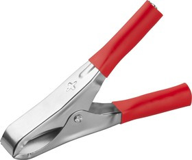 Зажим ОНЛАЙТ 90 180 OAC-15A-75-R25 (крокодил, крас, 15 А, упаковка 25шт)