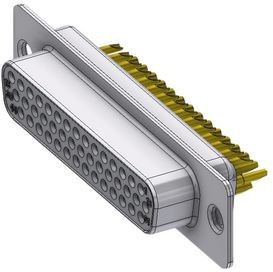 HD-D44SZ/2, D-Sub Connector, DB-44, Solder Cup